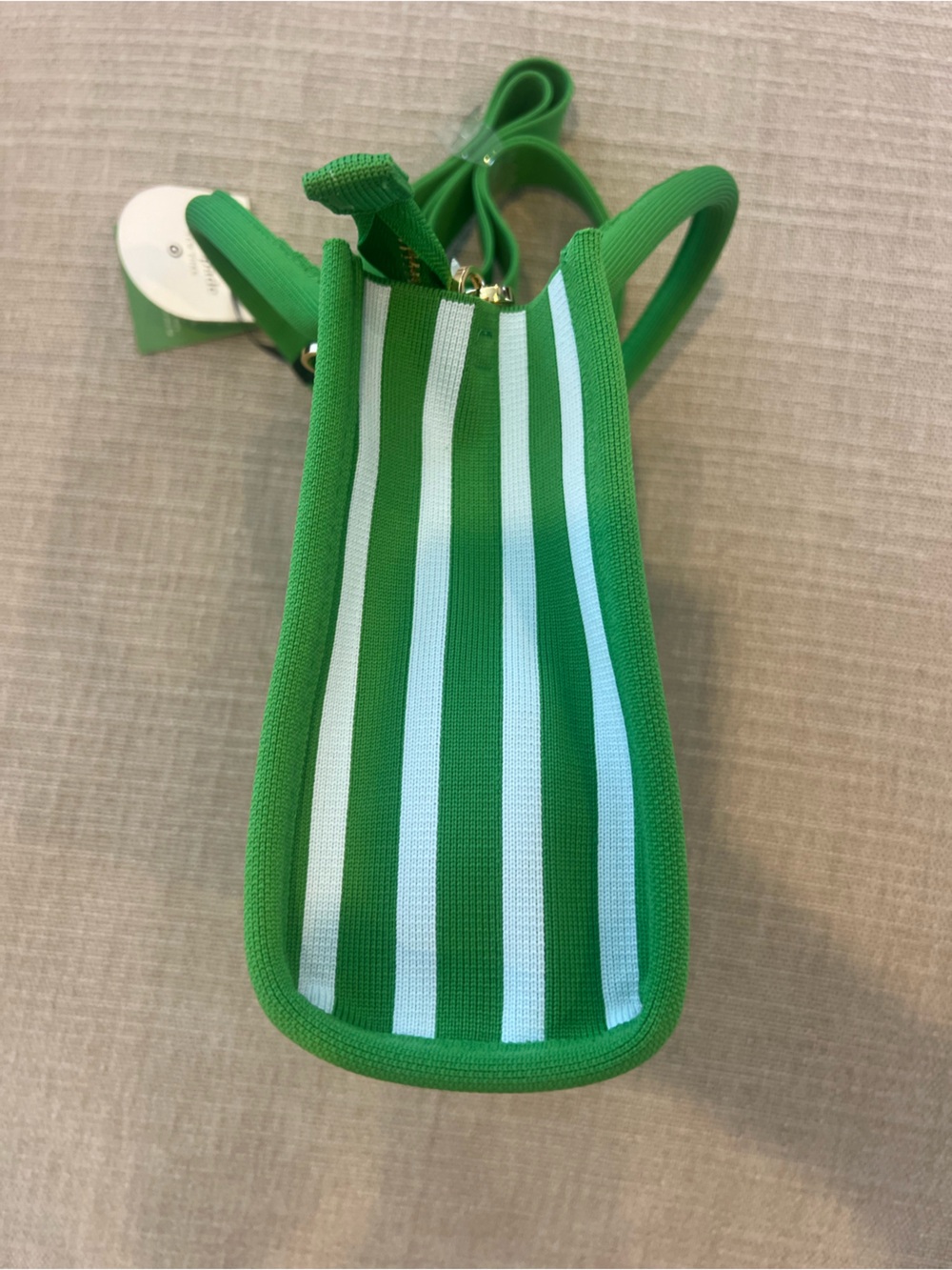 Kate Spade x target Green Stripe Mini Tote - Picture 2 of 15